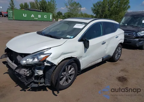 2015 Nissan Murano Sv from USA, damaged, VIN 5N1AZ2MH0FN291158